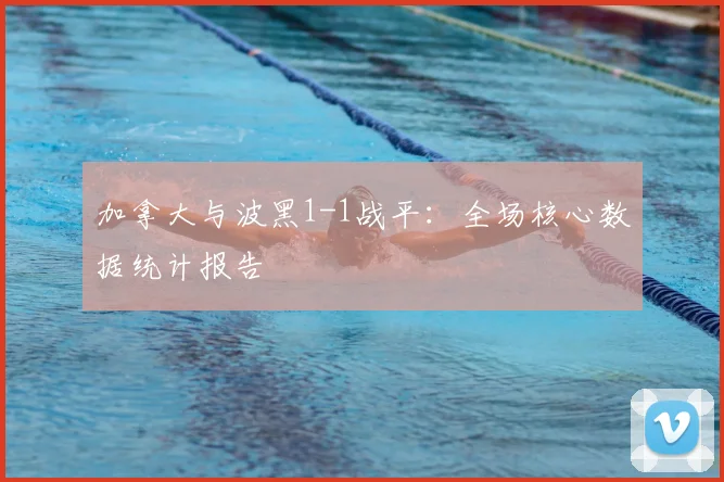 加拿大与波黑1-1战平:全场核心数据统计报告